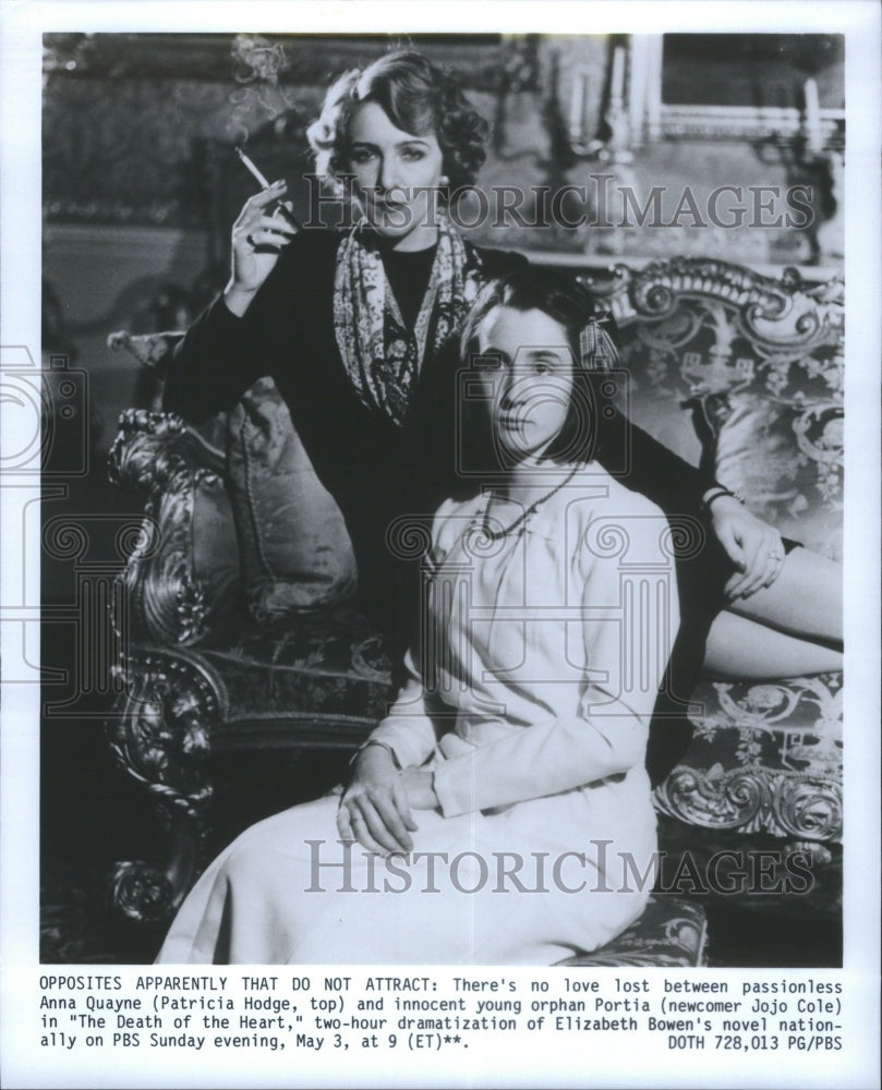 1987 Patricia Hodge Jojo Cole TV Film Actre - Historic Images