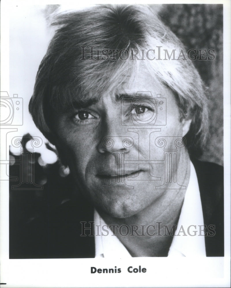 1989 Press Photo Actor Dennis Cole- RSA27057 - Historic Images