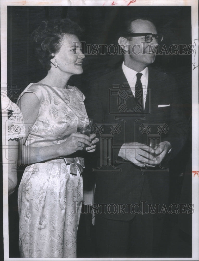 1963 Mr and Mrs Peter K Buchan of Heidelber - Historic Images