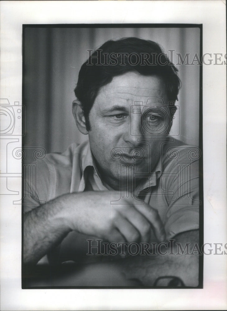 1976 Press Photo Birch Evans Bayh II US Senator Indiana - Historic Images