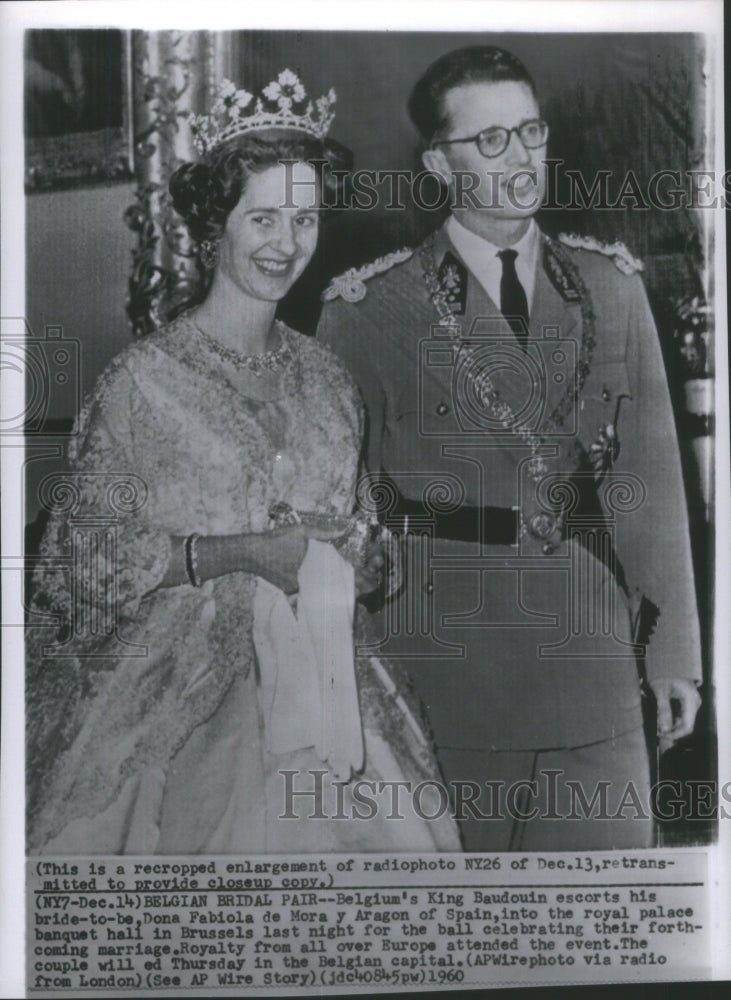 1960 Baudouin I King Belgium - Historic Images
