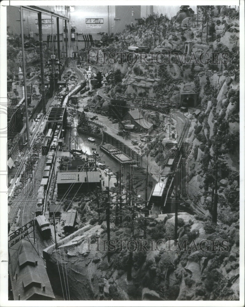 1988 Press Photo general view Railrodeo world&#39;s largest - Historic Images