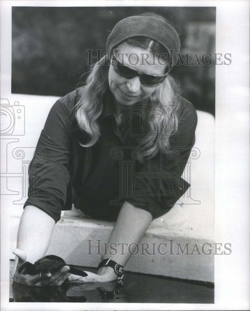 1979 Press Photo Mote Marine lab Sarasota shark Fraser- RSA27677 - Historic Images