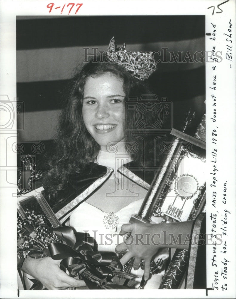 1980 Press Photo Joyce Stover Staats daughter Kenneth M- RSA27855-Historic Images