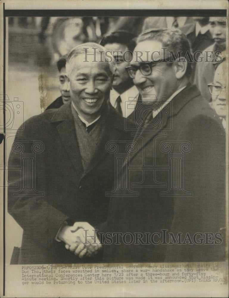 1973 Press Photo U.S. Presidential Adviser Henry Kissin- RSA27953 - Historic Images