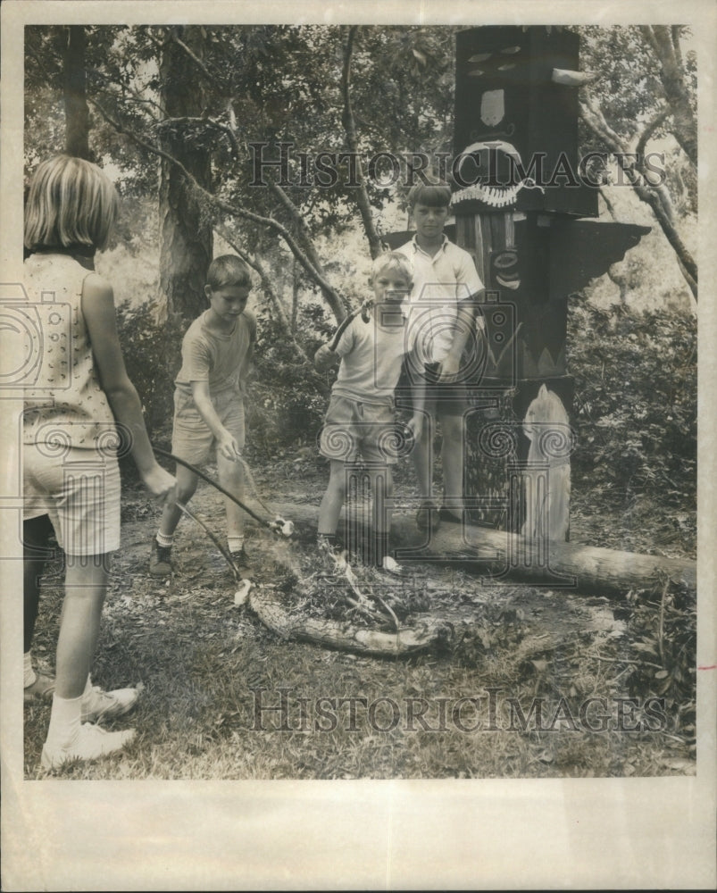 1966 Day Camp Ed Wright Park Clearwater Flo - Historic Images