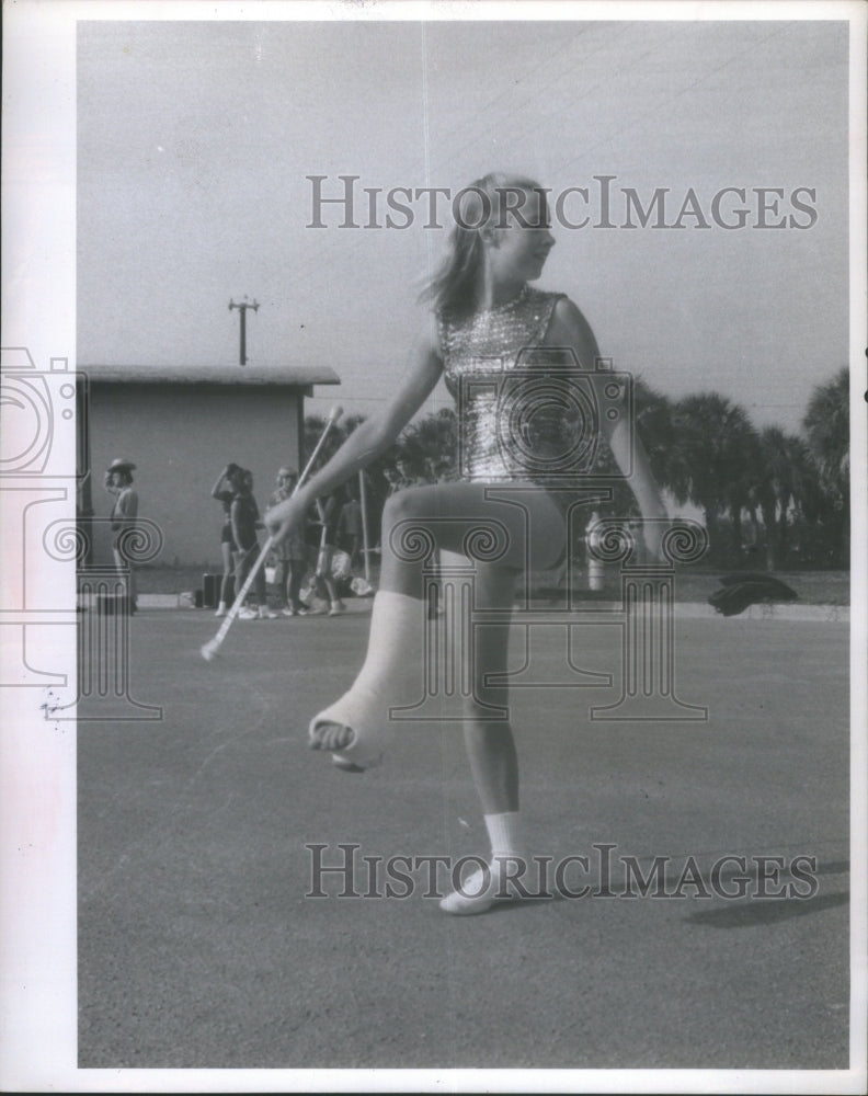 1970 Press Photo Fla St Stepper Walter festival - Historic Images