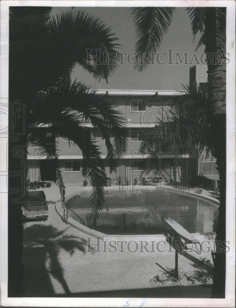 1964 Press Photo Bilmar Beach Motel St. Petersburg Flor- RSA28149 - Historic Images