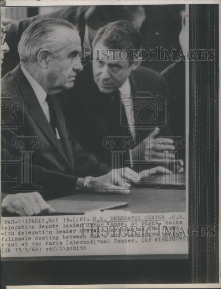 1968 Cyrus Vance/US Secretary Of State/Aver - Historic Images