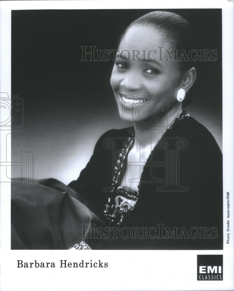 1995 Press Photo Barbara Hendricks Operatic Soprano Con- RSA28355 - Historic Images