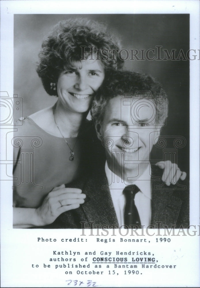 1990 Conscious Loving Authors Hendricks - Historic Images