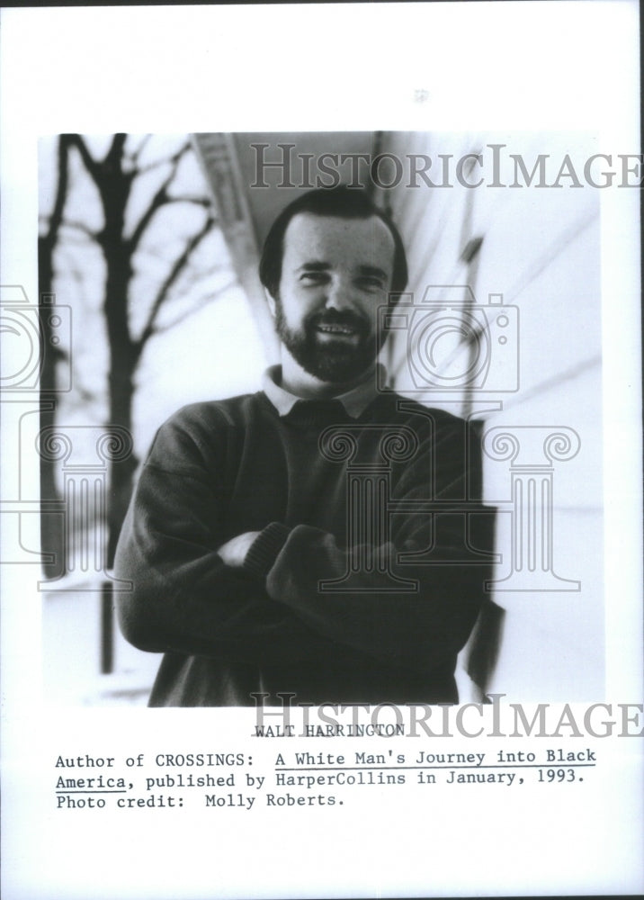 1993 Author Walt Harrington &quot;White Man&#39;s Jo - Historic Images