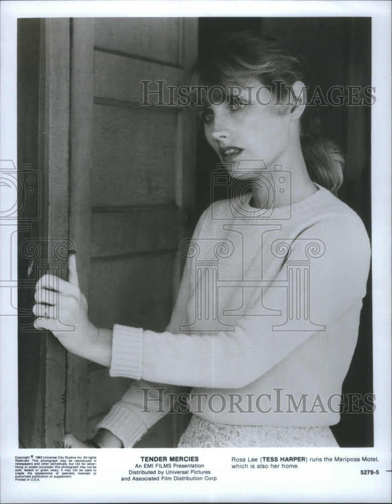 1983 Press Photo Tess Harper Actress Tender Mercies- RSA28555 - Historic Images