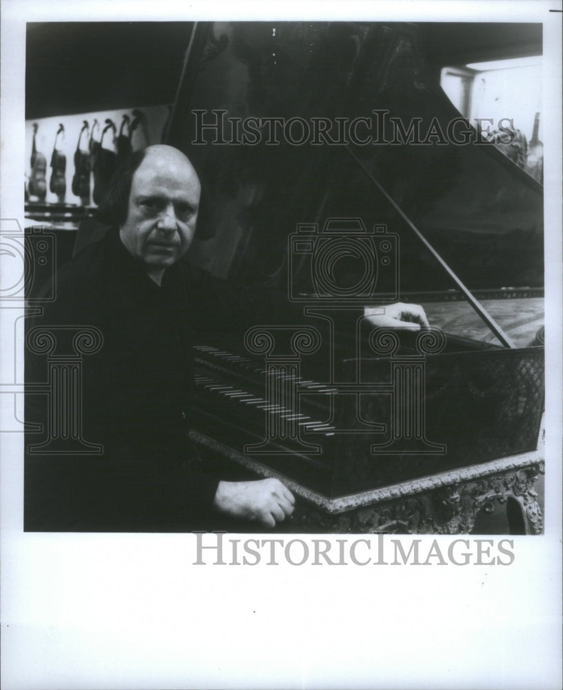 1983 Igor Kipnis/American Harpsichordist/Pi - Historic Images