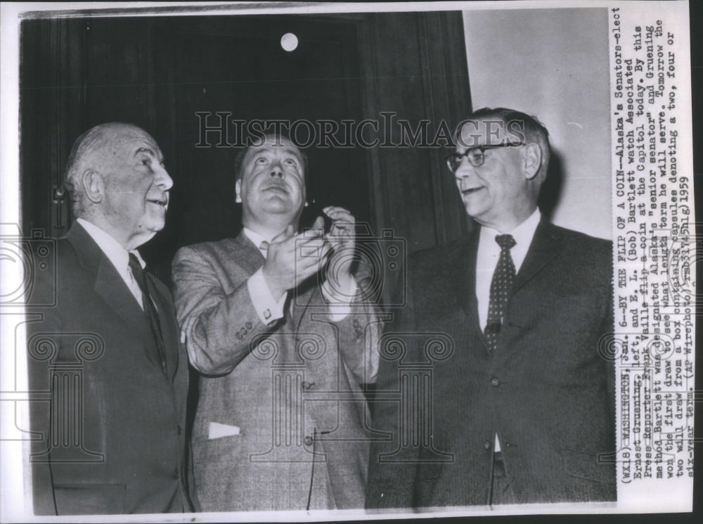 1959, Sen. E. L. &quot;Bob&quot; Bartlett- RSA28685 - Historic Images