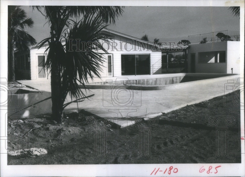 1969 Press Photo Pool at New Crystal Bay Mobile Estates- RSA28903 - Historic Images