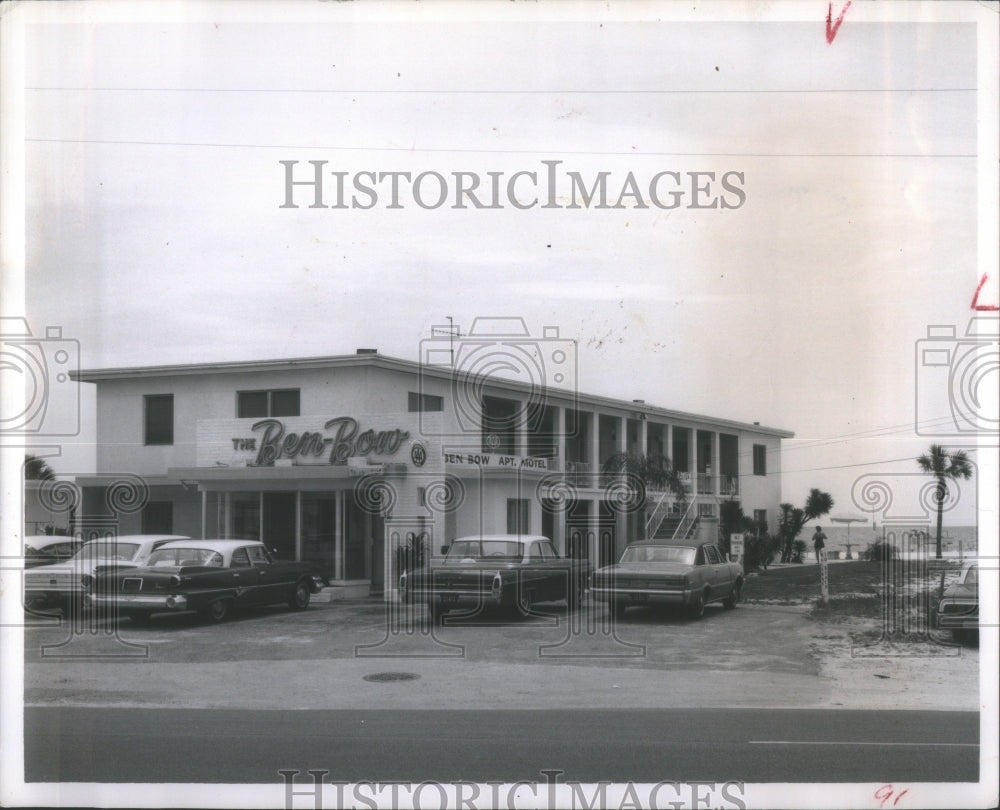 1964 The Ben Bow, Gulf Front Motel, sold fo-Historic Images