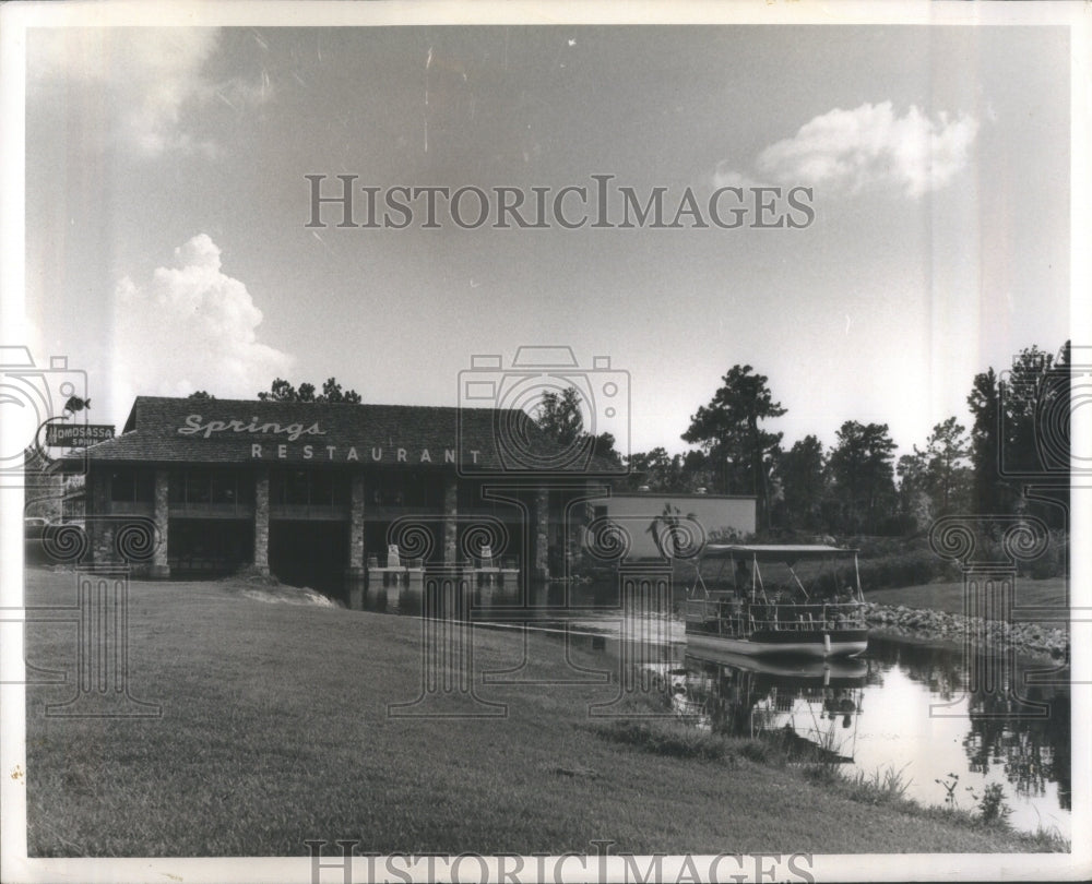 1965 Springs Restaurant at the Homosassa Sp-Historic Images