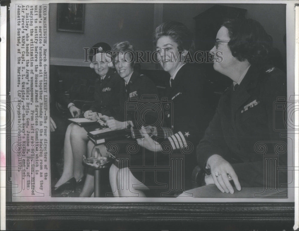 1972 Women&#39;s Service Branches Directors - Historic Images