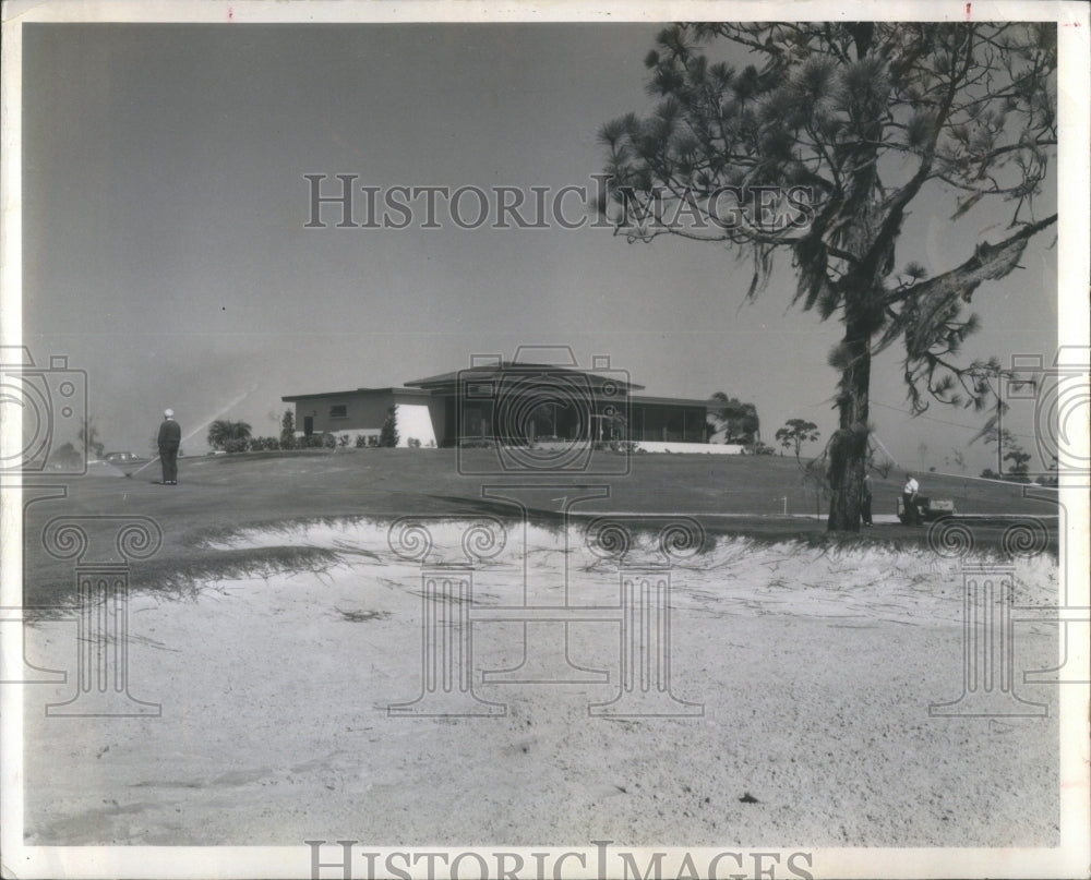 1969 The Clubhouse At Bardmoor Country Club-Historic Images