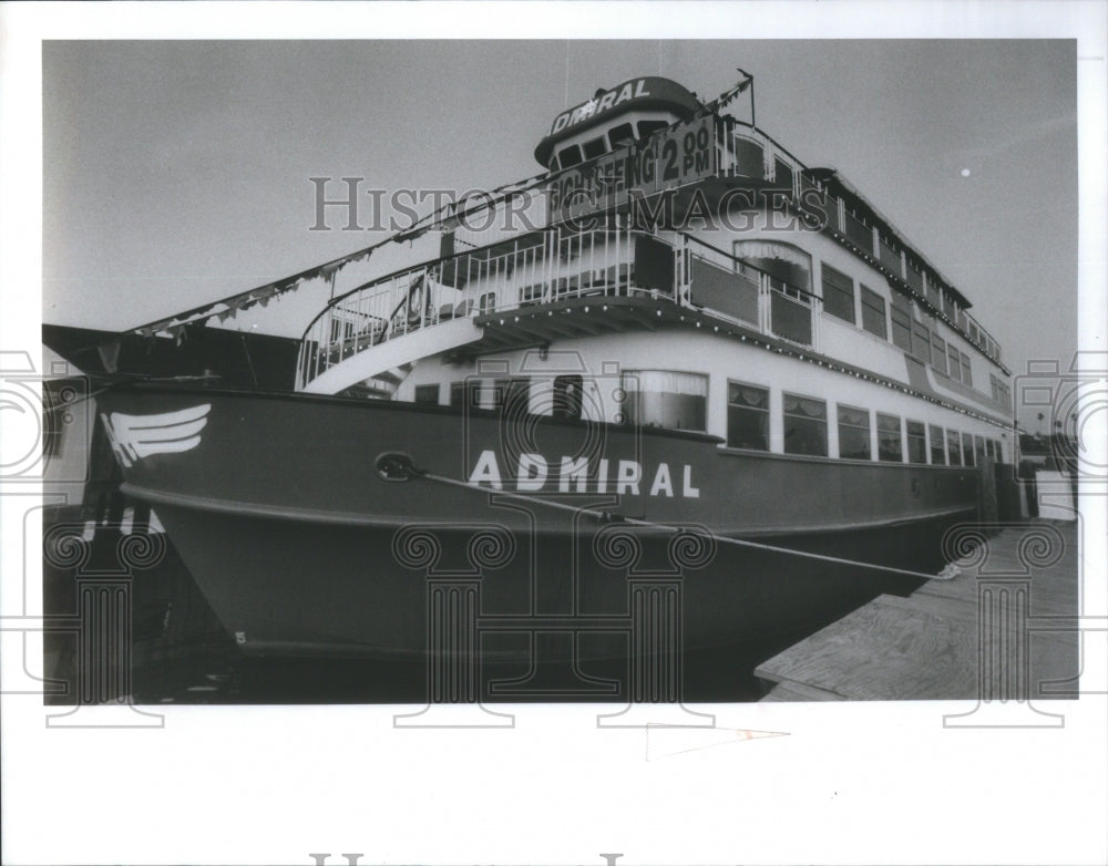 1992 Admiral Dinner Cruise Boat Yacht Club - Historic Images