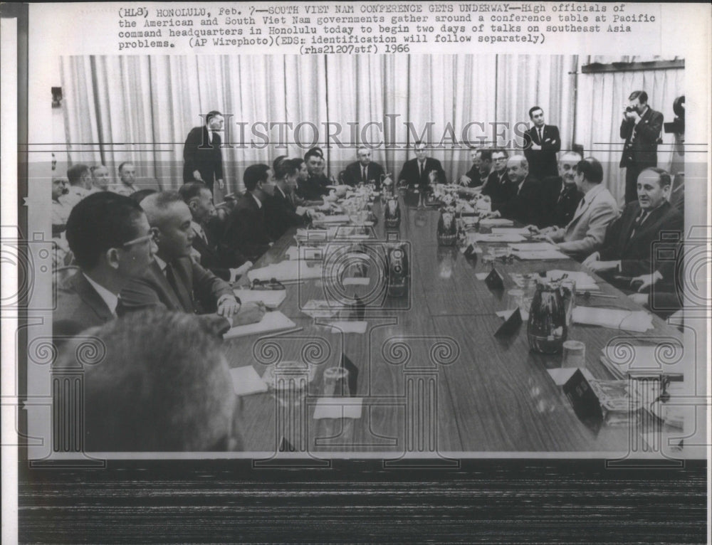 1966 South Viet Nam Government Conference - Historic Images