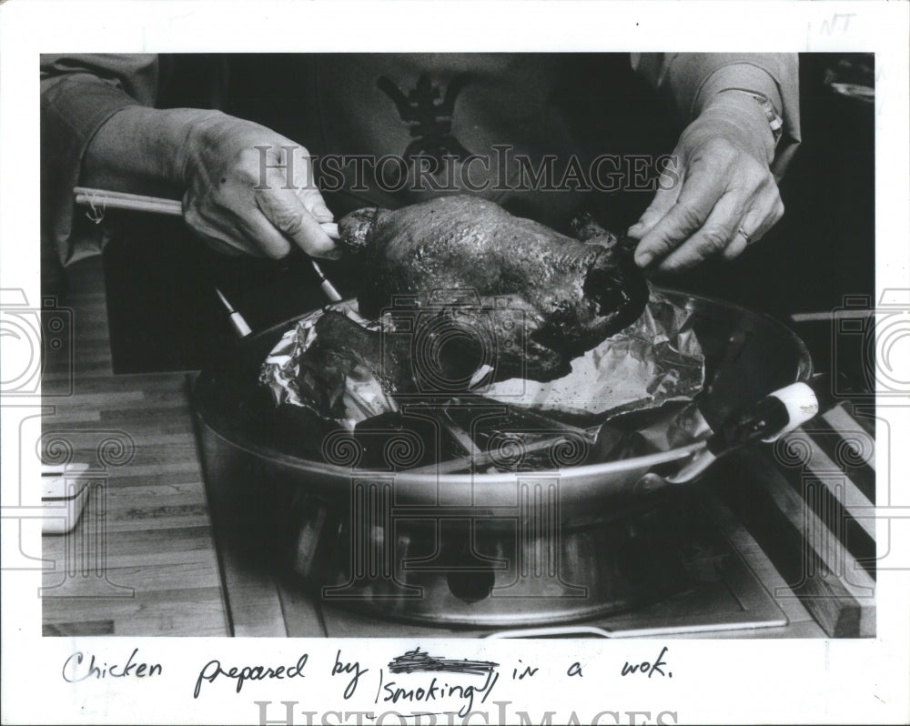 1987 Press Photo Chinese Cooking Schools Largo Florida- RSA29661 - Historic Images