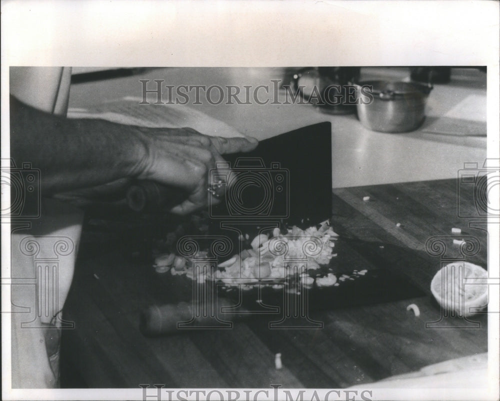 1973 Cooking School Photographer Ricardo Fe - Historic Images