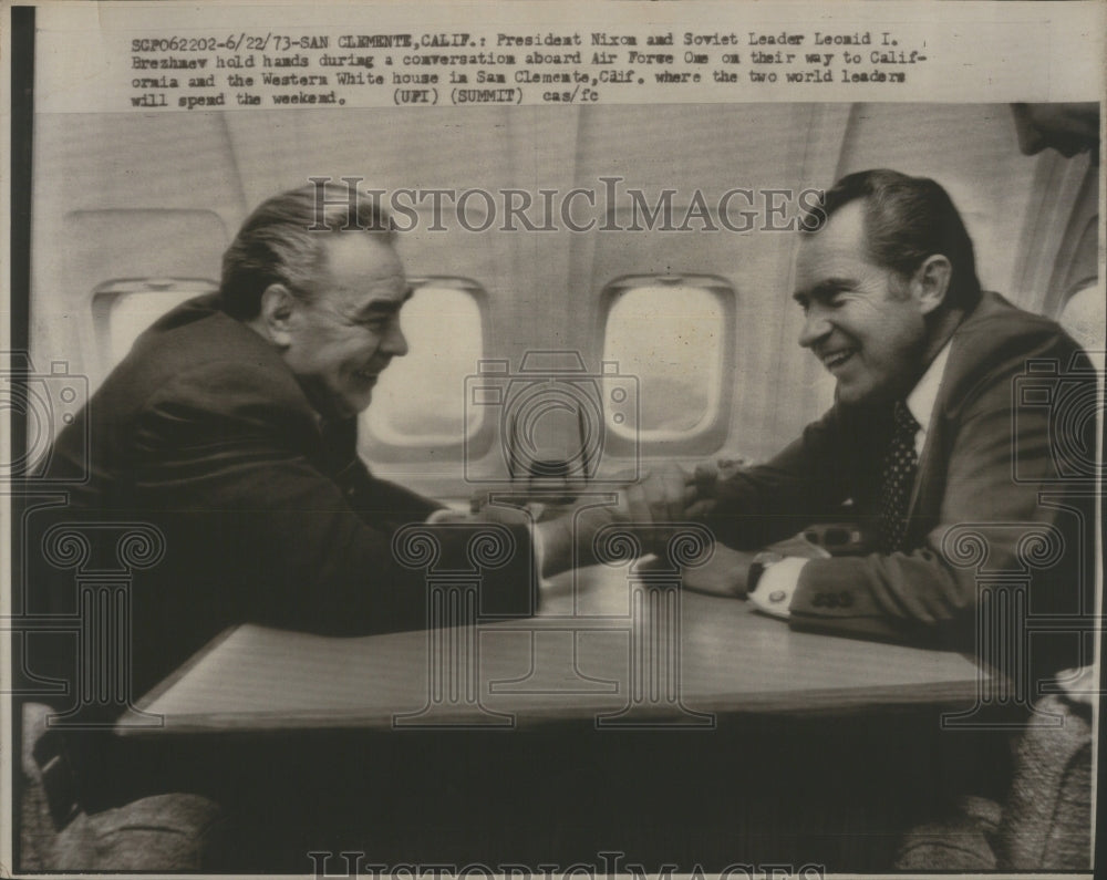 1973 President Nixon Conservation Air Force - Historic Images