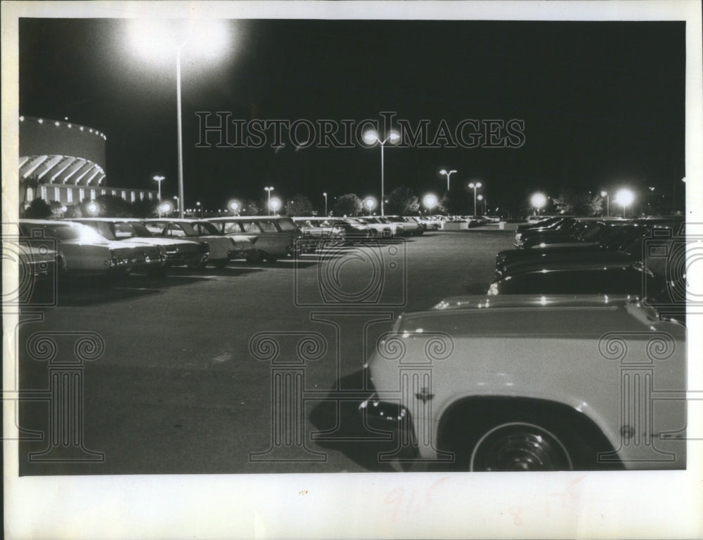 1970 Traffic Jam Bayfront - Historic Images