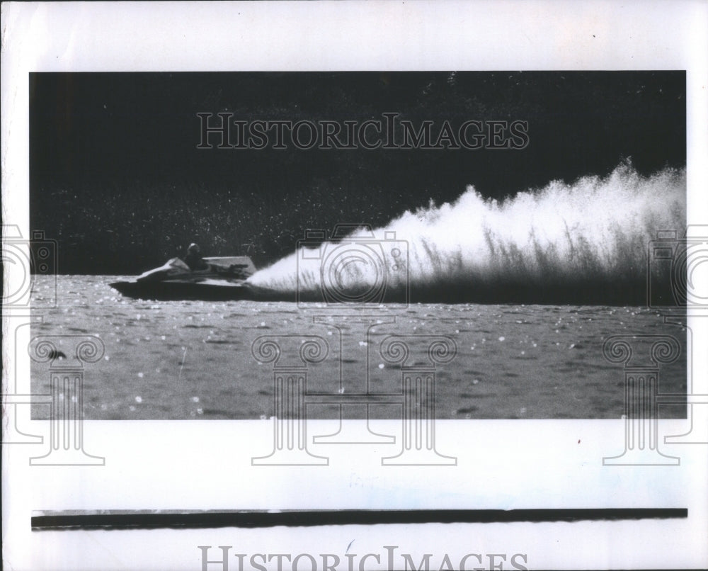 1982 Rooster Tail Boat Racing Maggiore Lake - Historic Images