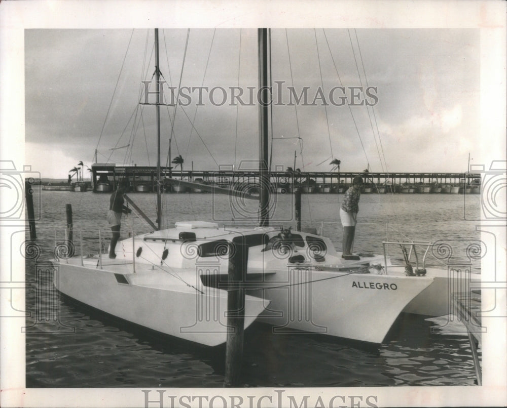 1964 Allegro Sail-Boat Florida - Historic Images