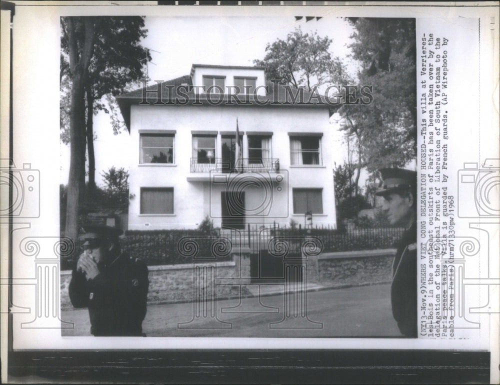 1968 Verrieresles Bois National Front Paris - Historic Images