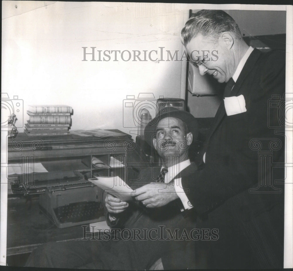 1958 Bert Hanna, Political Editor - Historic Images