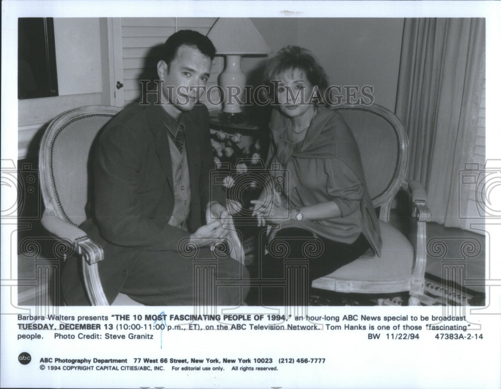 1994 Barbara Walters Fascinating people - Historic Images