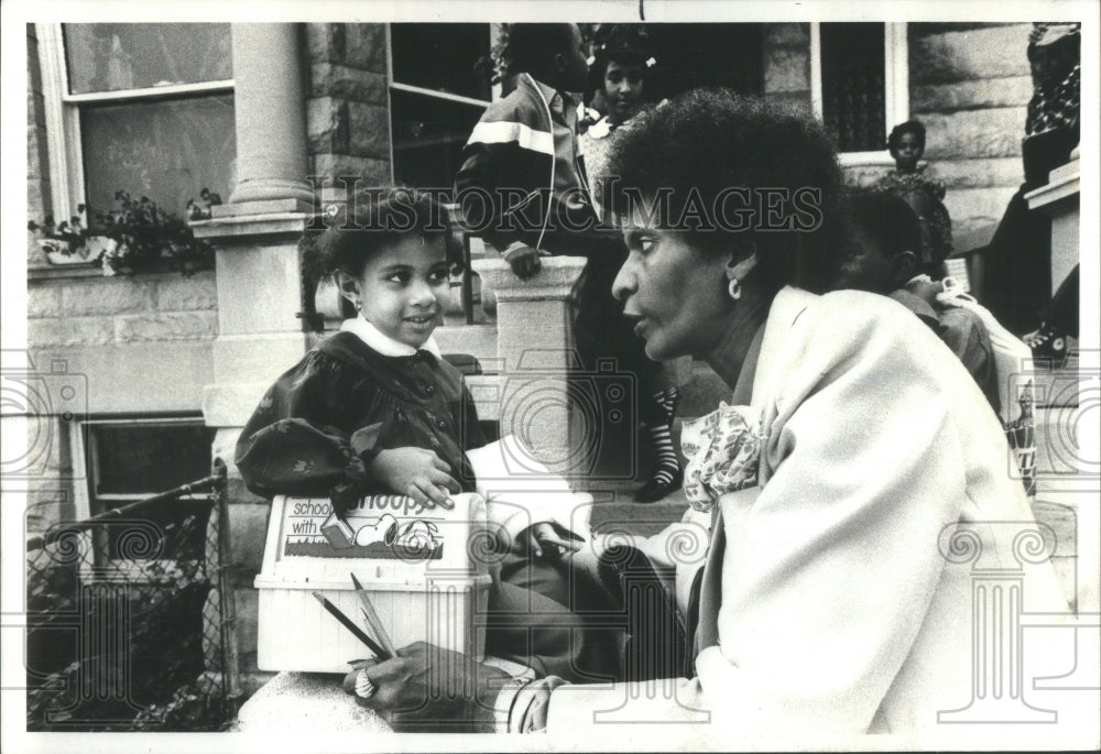 1980 Marva N. Collins Teacher Westside Prep - Historic Images