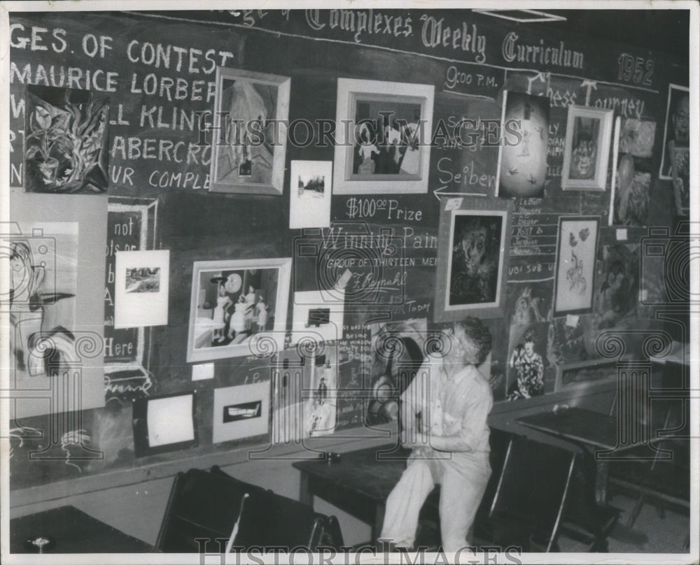 1985 School Days Old College Lecture - Historic Images