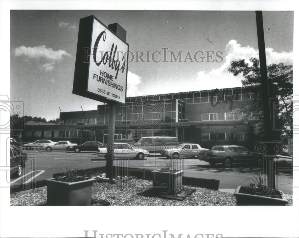 1991 Lincolnwood Store Colby Home Furnishin - Historic Images