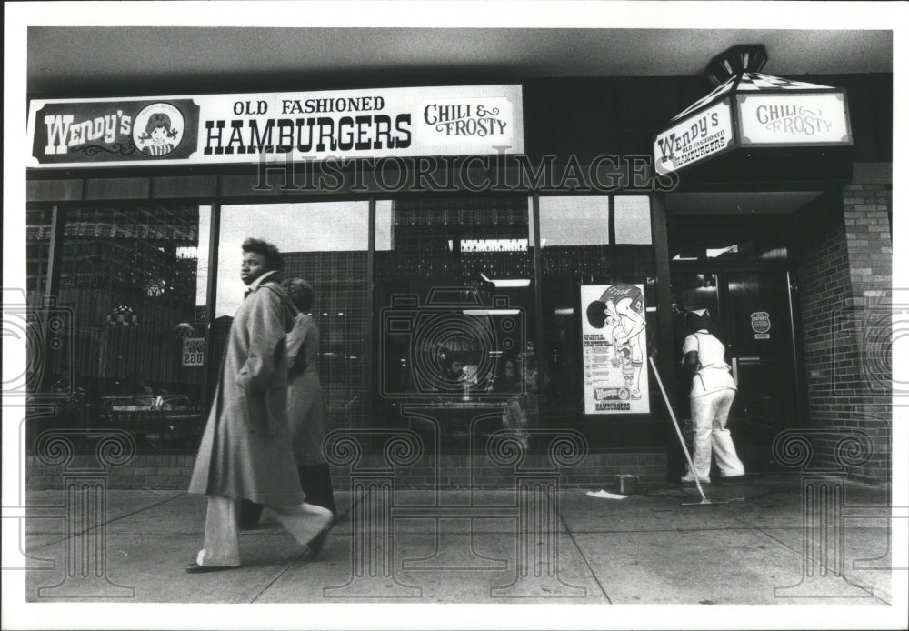 1978 Press Photo Wendy Kentucky Bagel Nosh Franchise- RSA30719 - Historic Images