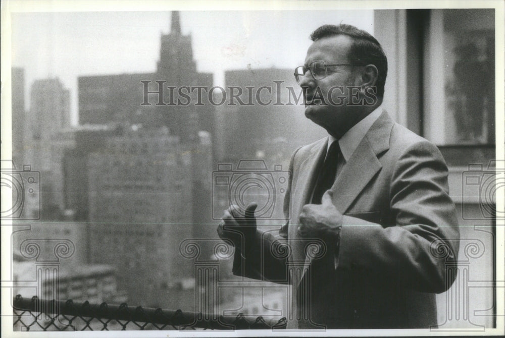 1981 Press Photo Chicago Temple William White- RSA30817 - Historic Images