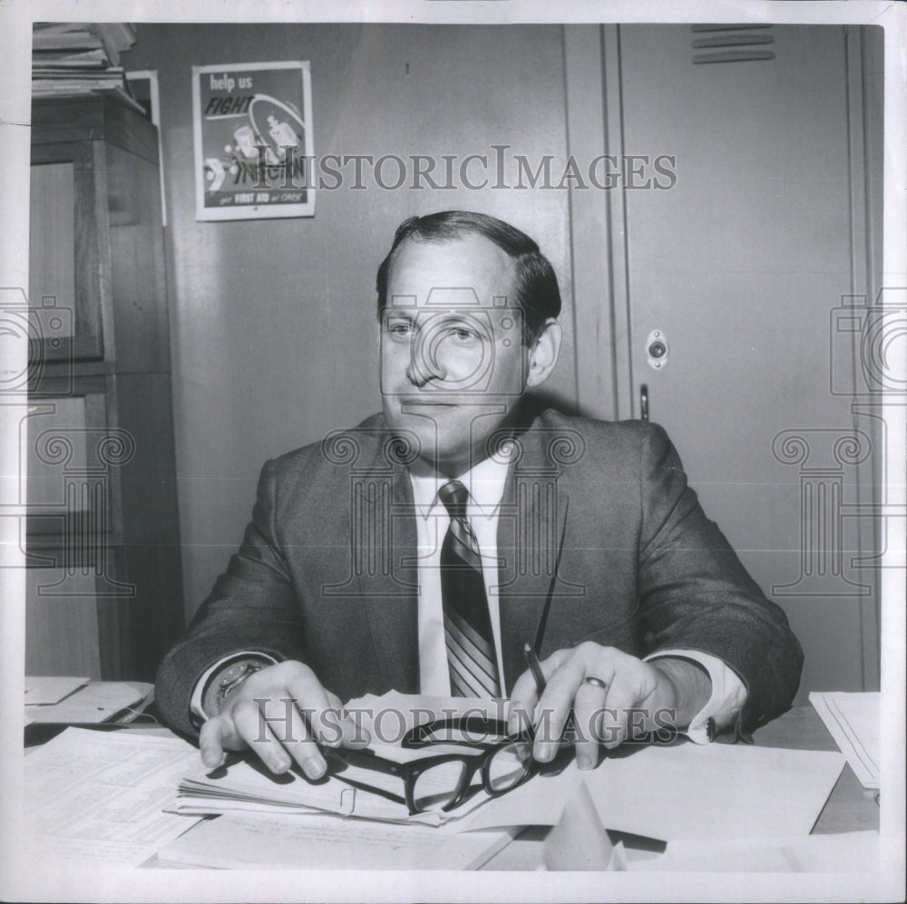 1967 Bertrand Mumford High school Principal-Historic Images