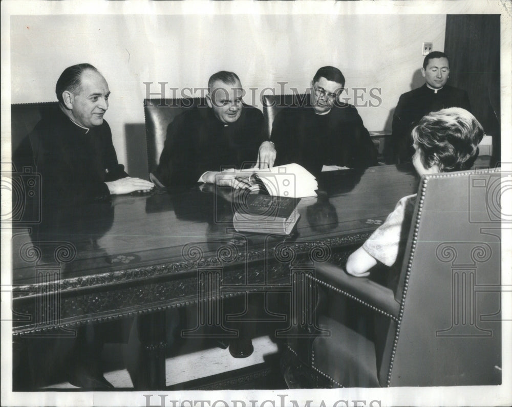 1966 Press Photo A Catholic Archdiocesan Tribunal- RSA30991 - Historic Images