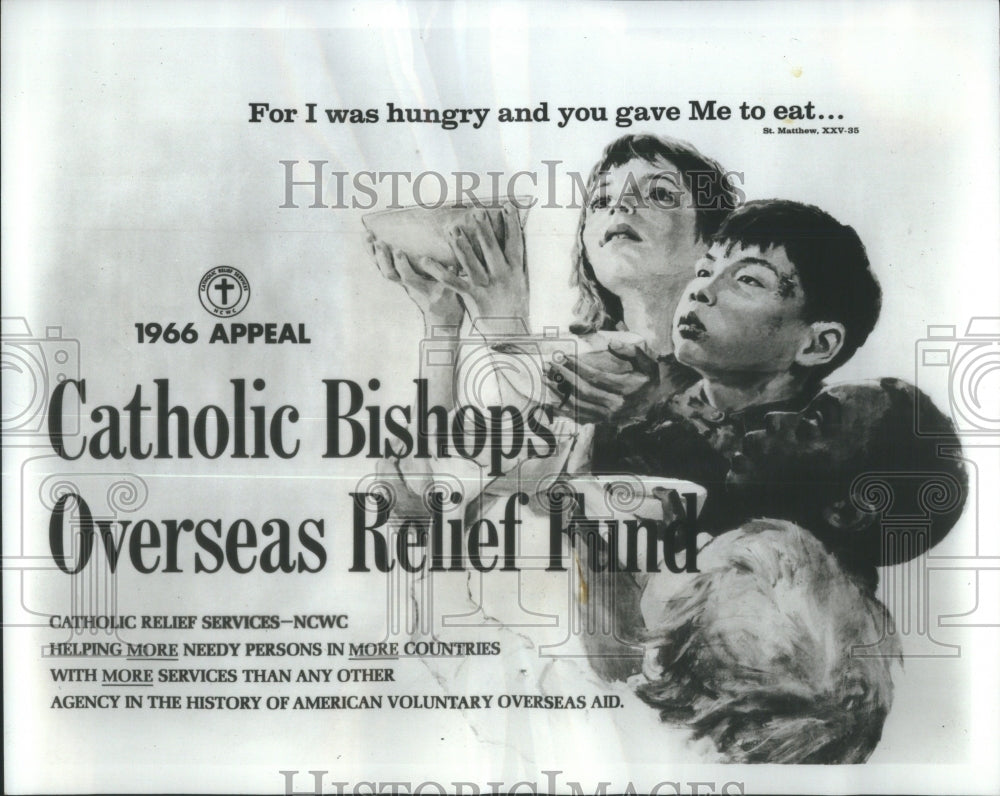 Catholic Bishops Overseas Relief Fund for needy and hel- RSA30995 - Historic Images