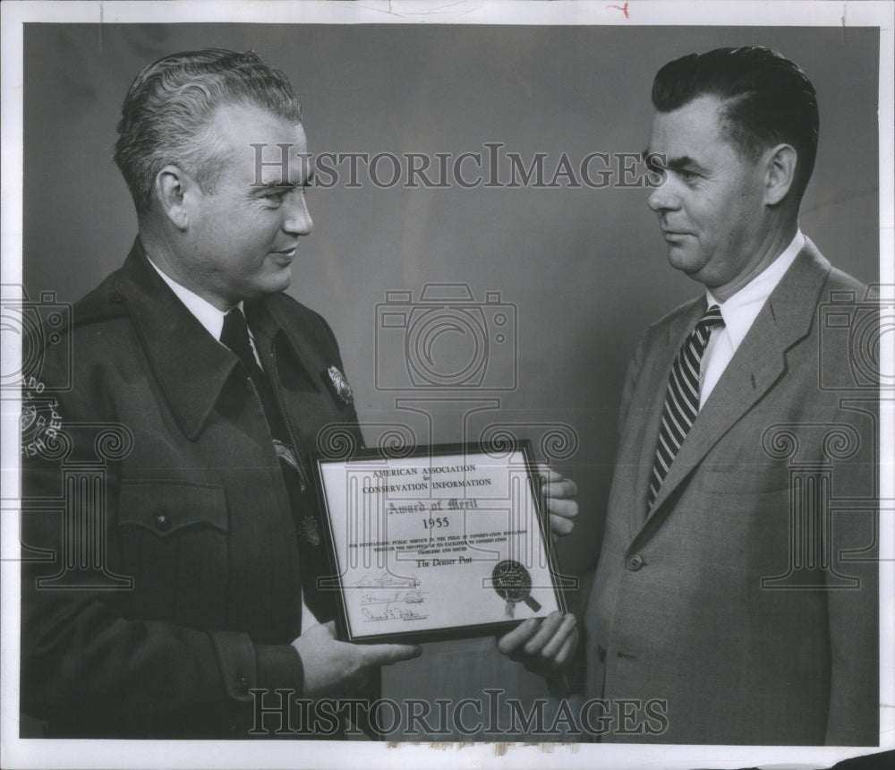 1955 Ed Dooley Tom Kimball Denver Post Meri - Historic Images