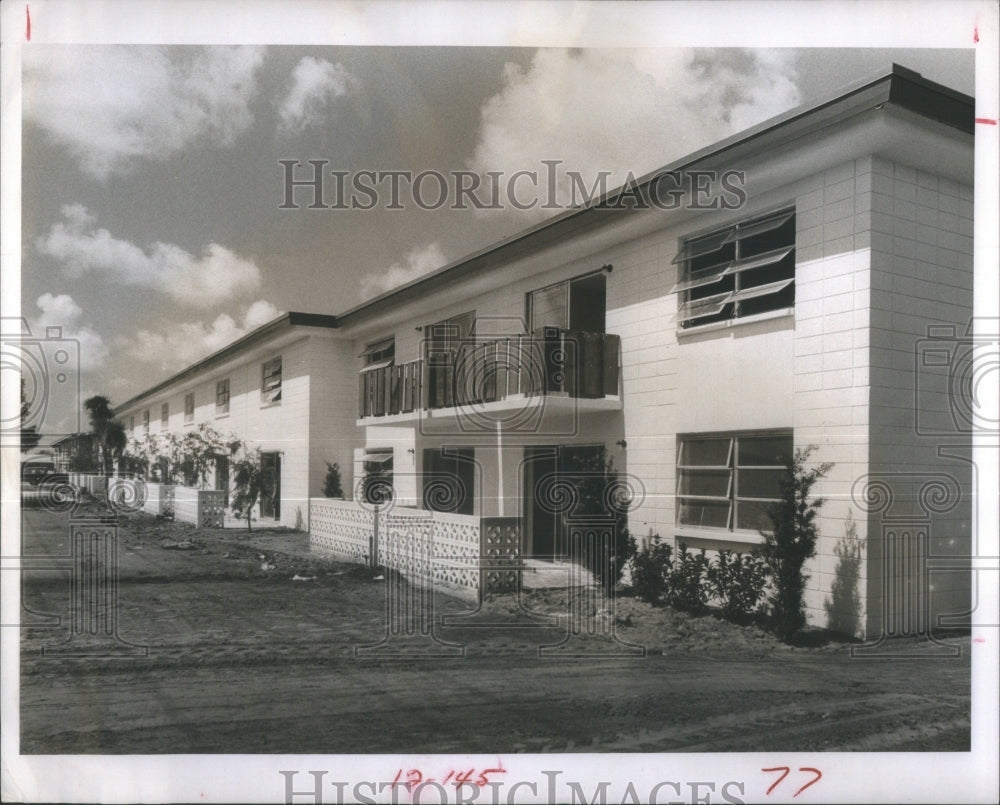 1966 Press Photo Sun Garden Apartments St. Petersburgh- RSA31139 - Historic Images