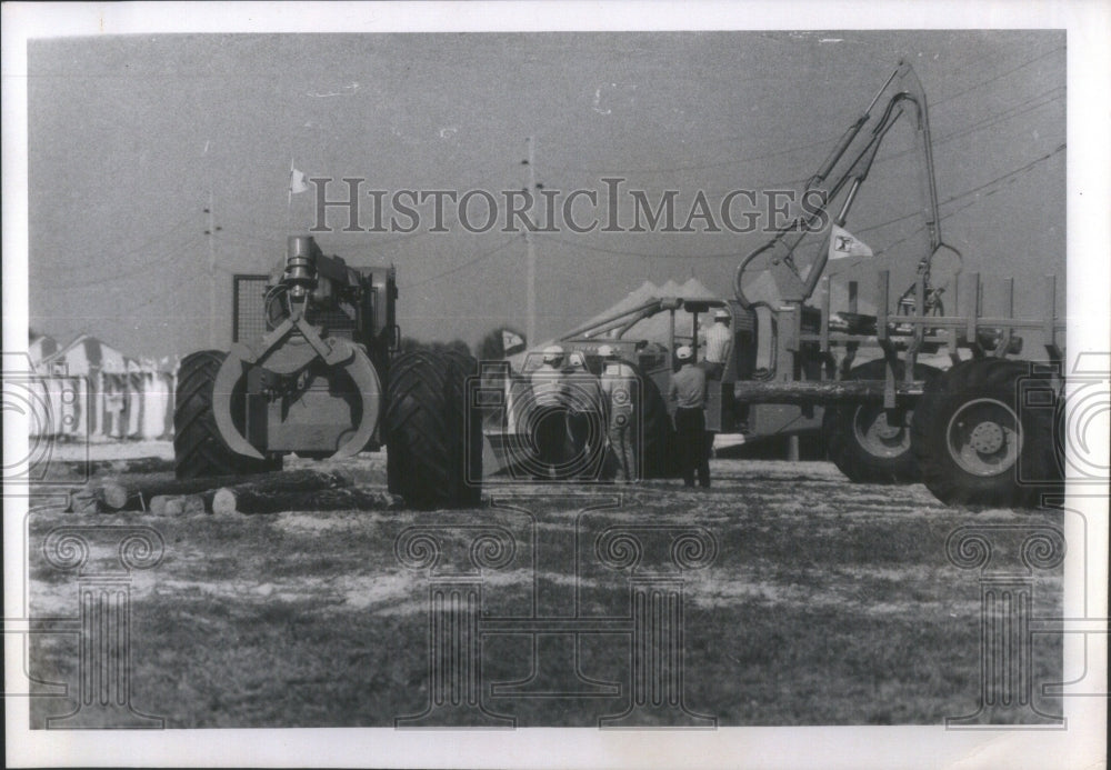 1972 Forestry Equipment Displayed By Canadi-Historic Images