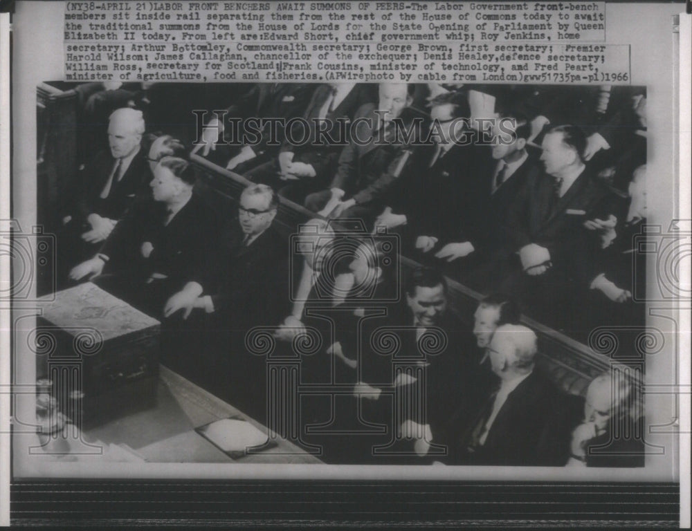 1966 Labor Government White House Lords-Historic Images