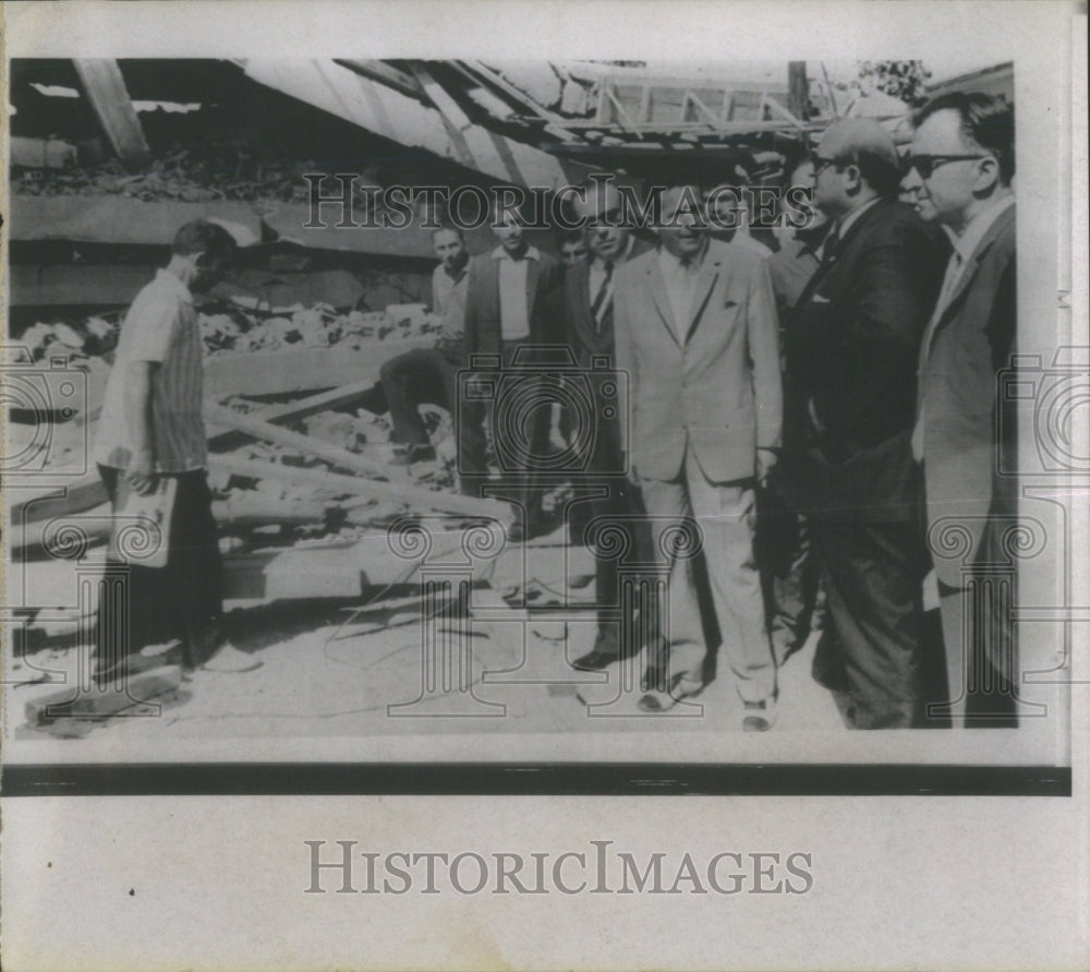 1967 Turkey Premier Mudurnu Earthquake Visi - Historic Images