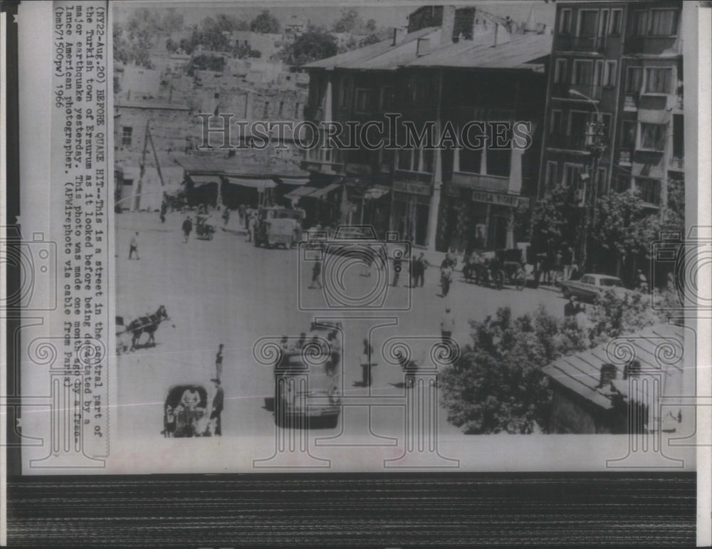 1966 Press Photo Turkish town Eruzurum earthquake Major- RSA31483 - Historic Images