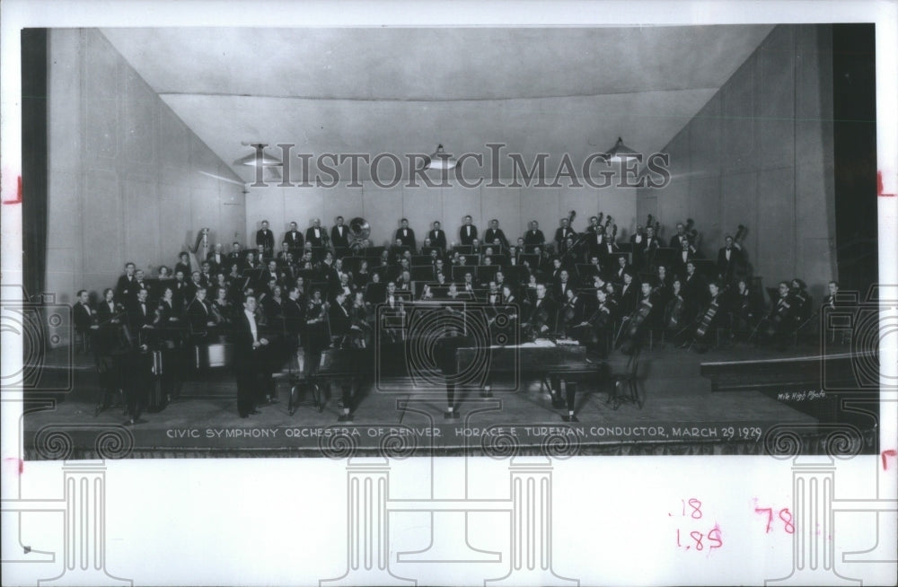 1929 Denver Civic Symphony Orchestra - Historic Images